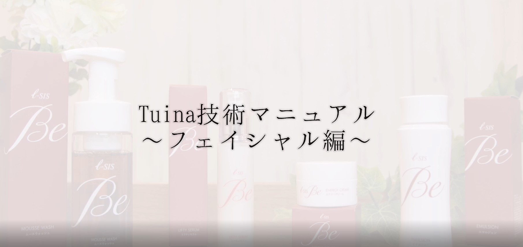 ～ 美療 ～ Tuina技術マニュアル ～フェイシャル編 ～